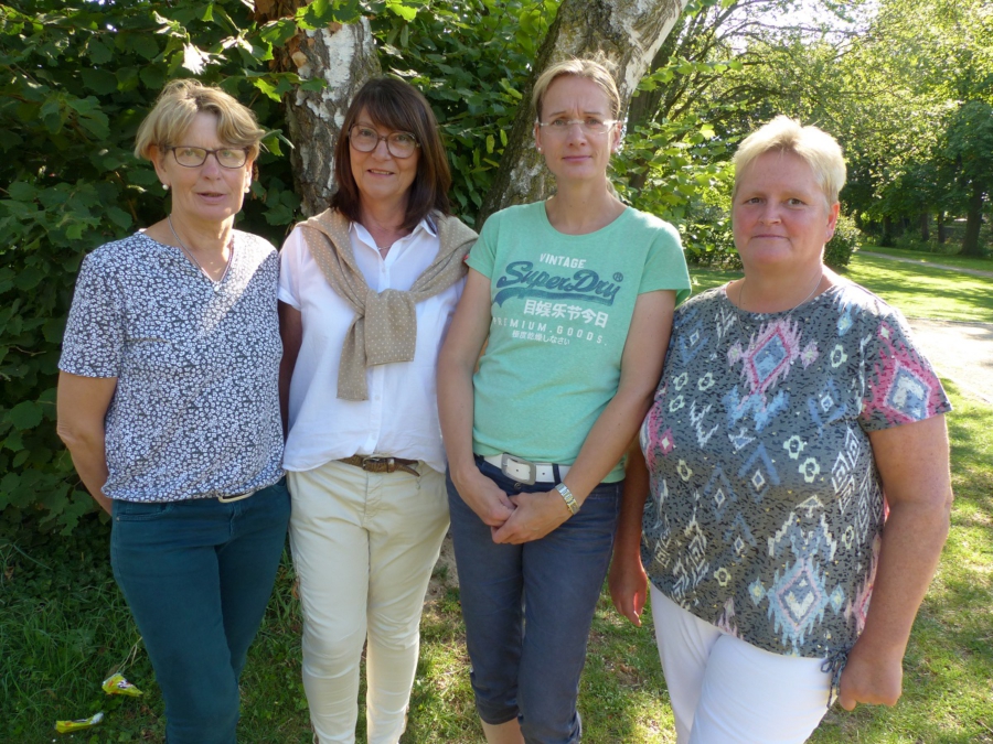 Das ÜMI-Team, v.l.: Gertrud Bruland, Marie Jungmann, Nadine